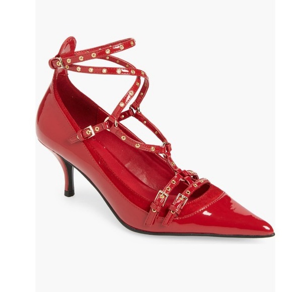 Jeffrey Campbell Resilient Pointed Toe Pump - Picture 1 of 10